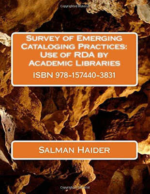 Read Survey of Emerging Cataloging Practices : Use of RDA by Academic Libraries - Salman Haider file in PDF