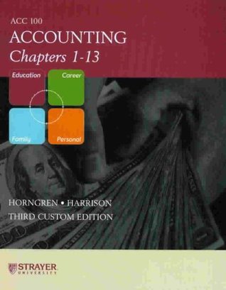 Full Download Accounting Chapters 1 - 13 ACC 100 - Strayer University - Horngren Harrision | PDF