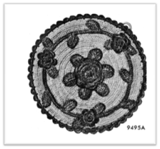 Read Online #2556 ROUND AND SQUARE POTHOLDERS VINTAGE CROCHET PATTERN - Princess of Patterns file in ePub