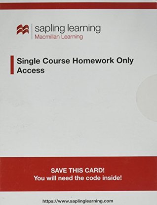 Read Sapling Learning Homework-Only for Biology (Single-Term Access) - Sapling Learning file in PDF
