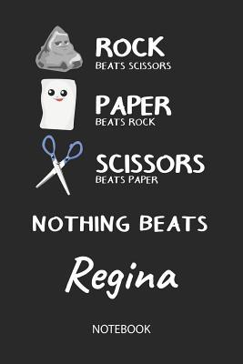 Read Online Nothing Beats Regina - Notebook: Rock Paper Scissors Game - Blank Ruled Kawaii Personalized & Customized Name Notebook Journal Girls & Women. Cute Desk Accessories & Kindergarten Writing Practise, Back To School Supplies, Birthday & Christmas Gift. - Rockpaperscissors Publishing file in PDF