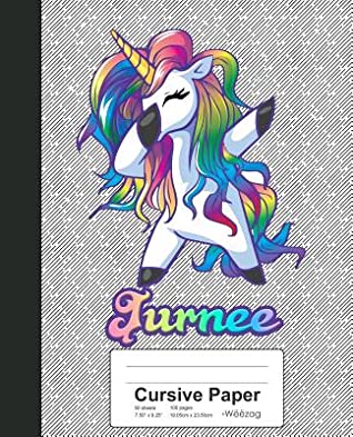 Full Download Cursive Paper: JURNEE Unicorn Rainbow Notebook -  | ePub