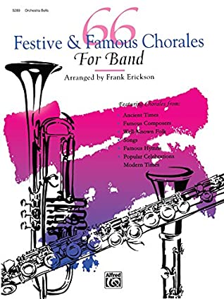 Read 66 Festive and Famous Chorales for Band for Orchestra Bells - Frank Erickson | PDF