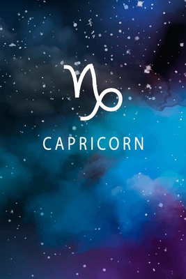 Read Capricorn: Journal, Zodiac Symbol Horoscope Notebook, 6x9 College Ruled Lined Composition, Astrology Personalized Birthday Gift for Kids Men Women - Simple Mono | ePub