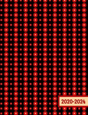 Read 2020-2024: Five Year Monthly Planner - 60 Month Calendar Scheduler Diary for 5 Years With Notes For Women And Girls - Flowers Floral (8.5x11) -  file in PDF